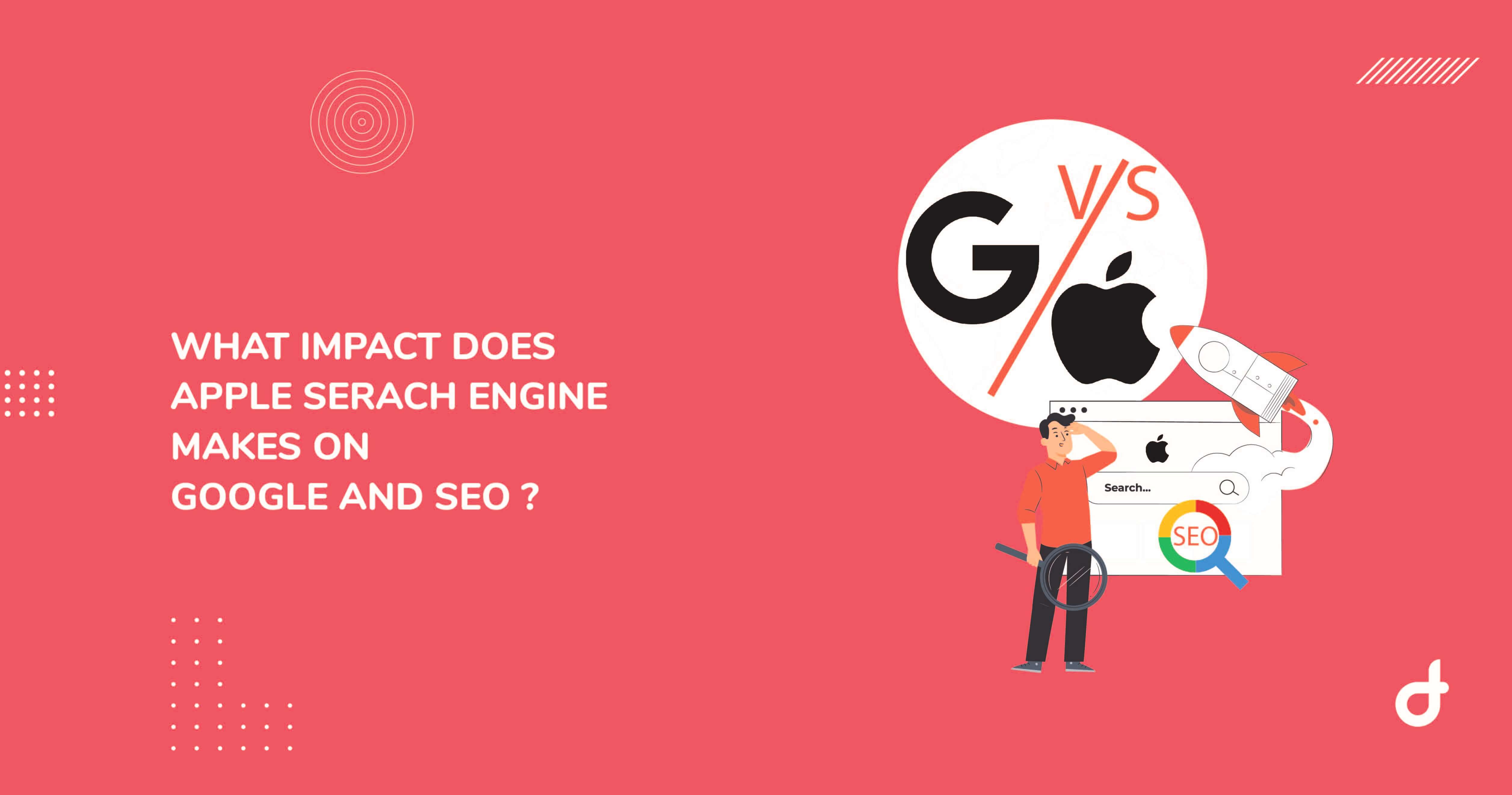 what impact does apple search engine make on google and seo